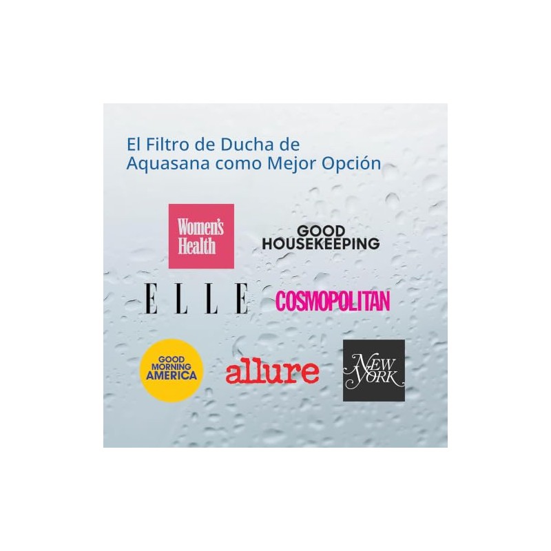Cartucho de Repuesto de Filtro de Ducha para AQ-4125