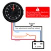 52mm Clock Gauge with Red Backlight, 0-12 Hours Hourmeter, for