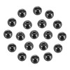 PATIKIL 2.5mm Tungsten Slotted Beads for Fly Tying, 50 Pcs