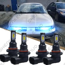 8000K Front LED Headlight Bulbs For Saturn SL2 1991-2002 High & Low Beam Set 4