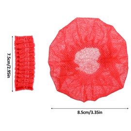 Microphone Cover, 200 Pcs Disposable Mic Covers for Microphones Multicolor Non-woven Handheld Microphone Windscreen with Elastic Band for KTV, Interview, Recording Studio, Performance, Speech