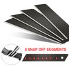 HAUTMEC 20PCS 18mm SK2H Ultra Sharp Snap Off Blades, Retractable