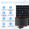 Solar Panel Extension Cable 50FT, Twin Wire MC4 Connectors Solar