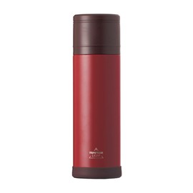 Atlas Thermos Bottle 750ml Ultra-Insulated Lightweight Bottle with Cup Stainless Steel Bottle for Camping, Outdoor, Mountaineering, Disaster Preparedness Burgundy White Tea Temp Peak Light ATPBL