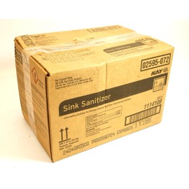 Kay 02595-072 commercial sink sanitizer Box of 200 1 oz packets Ecolab 1114108