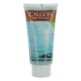 CALGON by Coty for WOMEN: BRAZILIAN BEAUTY PAPAYA MINT FOOT SCRUB 4 OZ