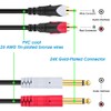 Tunghey 1/4 to RCA Cable - 6.35mm TS Mono Plug