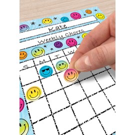 Teacher Created Resources Brights 4Ever Smiley Faces Mini Stickers