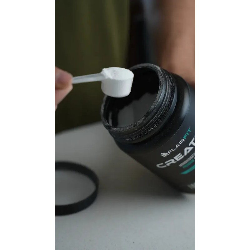Flairfit Creatina Monohidratada Creapure® En Polvo de Alta Pureza |