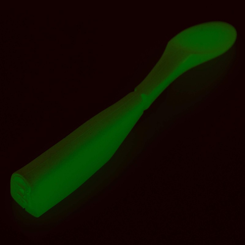 Major Craft Worm Hamao Shad Tail 4" #8 Kiss Glow