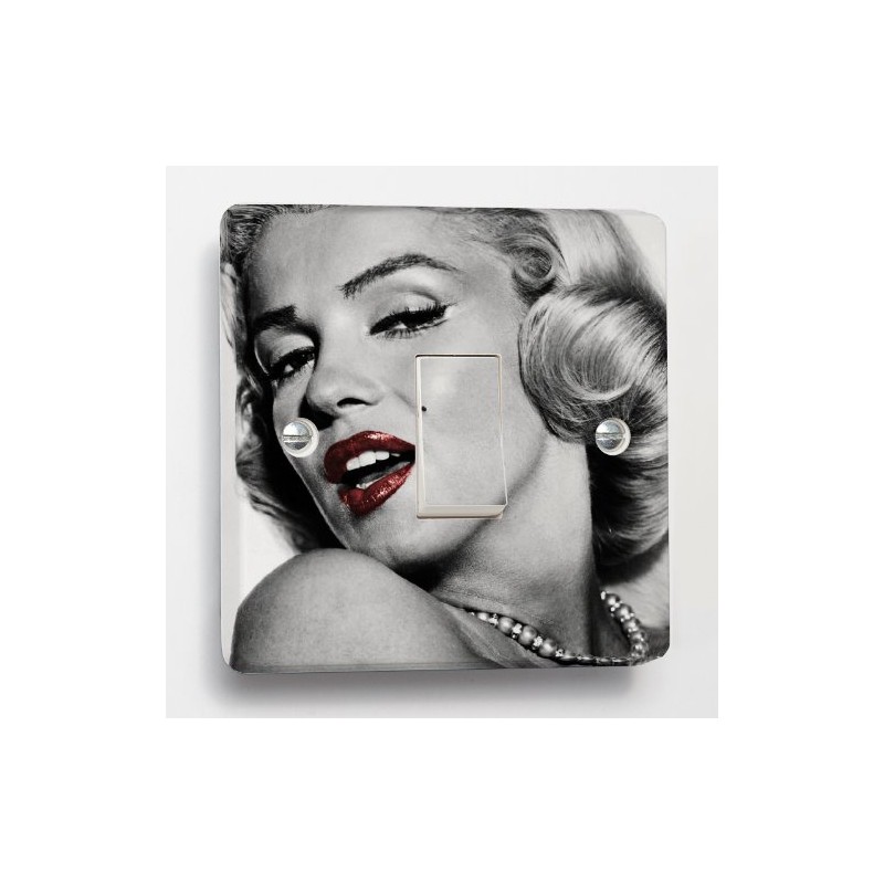 stika.co Marilyn Monroe Light Switch Sticker skin for Crabtree 4070