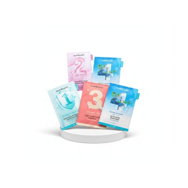 넘버즈인 [1 Sheet] Numbers In No. 1~5 Mask Pack 1