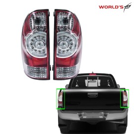 SEBLAFF For Toyota Tacoma 2005-2015 LED Tail Lights Brake Lights Replacement Left+Right