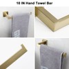 NearMoon 7 Pieces Bathroom Hardware Set 304 Stainless Steel-Square Towel