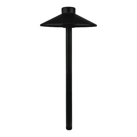 ABBA Lighting USA CDPA50 3W 12V Smooth Hat Integrated LED Low Voltage Path Light