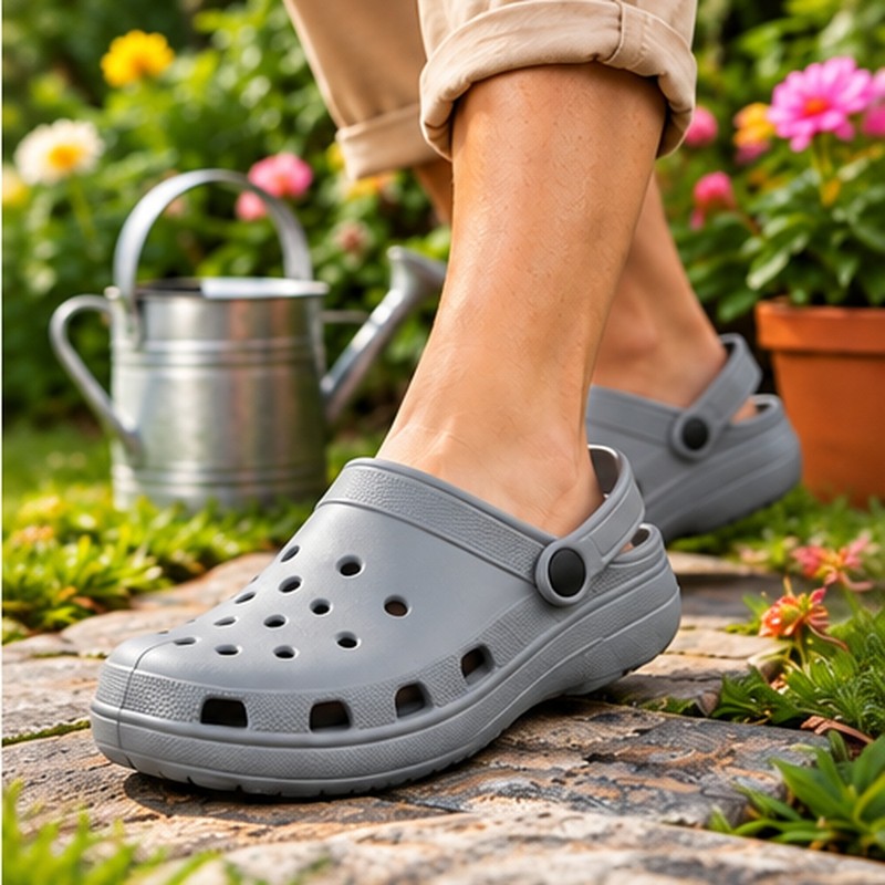 Lightweight EVA Clogs for Summer – Waterproof Anti-Slip Slip-On Shoes