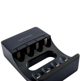 RadioShack 4-Bay Smart Battery Charger, 8-12 Hours