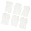 6PCS Billiards Table Net Pocket White Durable Cotton Billiard Pockets