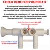 7342704 - Installation Adapters for High Flow Water Softeners -