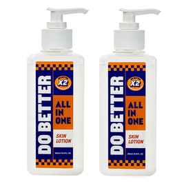 Double Capacity Men's All-in-One Skin Lotion, Women's Heart Attack, Aqua Woody Scent, Whitening Wrinkle Function, 2 Pieces, 300ml / 두배러 용량 두배 남성 올인원 스킨로션 여심 저격 아쿠아 우디향 미백 주름 기능성, 2개, 300ml
