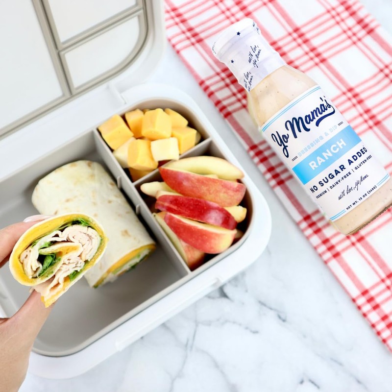 Yo Mama's Foods Keto Ranch & Caesar Combo Dressing and