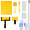 Paint Edger Tool Kit, 9” Paint Pad Set with 360°