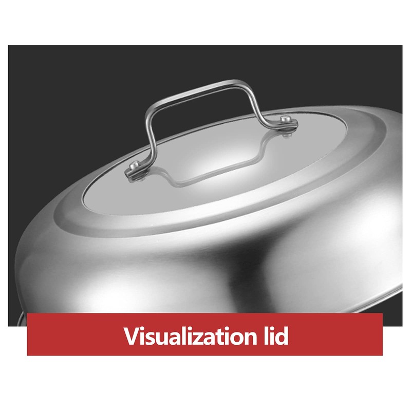 Xuthusman 304 Stainless Steel Steamer - Stackable 5 Levels with
