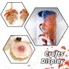HTVRONT Holographic Chunky Orange Glitter - 100g/3.53oz Mixed Glitter for