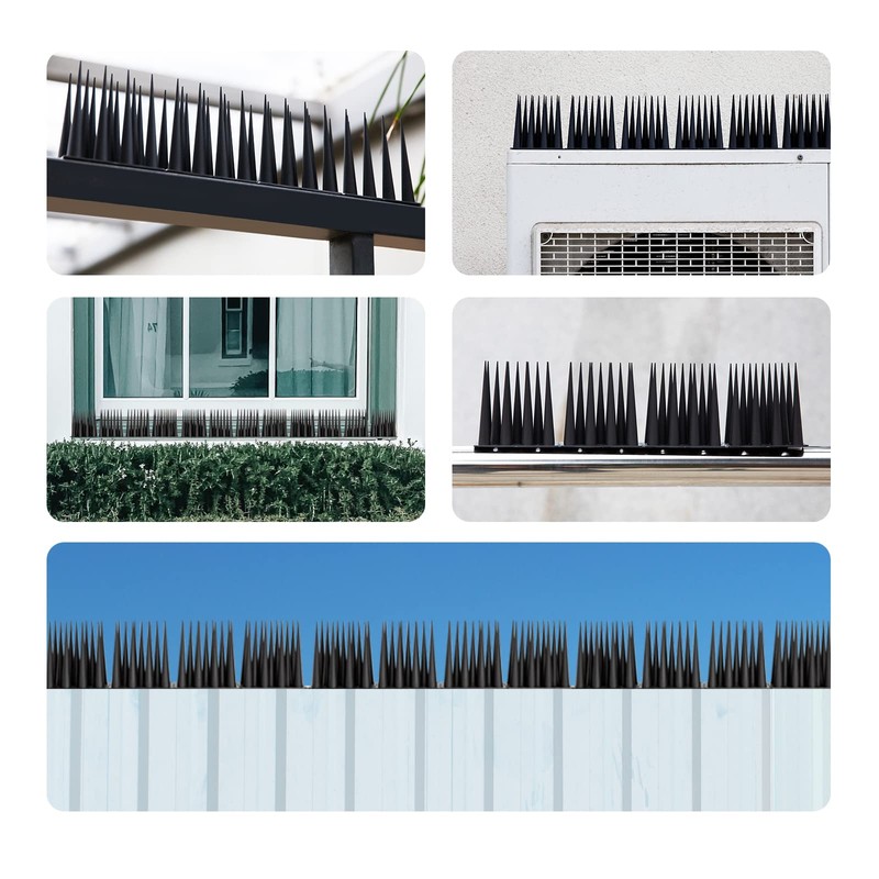 OFFO Bird Spikes Pigeon Outdoor Spikes for Cat Keep Birds
