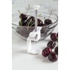 Fox Run Cherry and Olive Pitter, Plastic and Stainless Steel,White