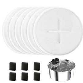 7L Cat Water Fountain Filter, Wireless Dog Water Fountain Filter