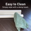 1 Pack White Twin Door Draft Stoppers, 96CM Double Side