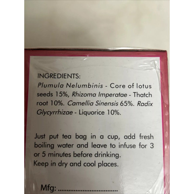 Dragon Lotus Tea Bag / Tra Tim Sen Tui Loc