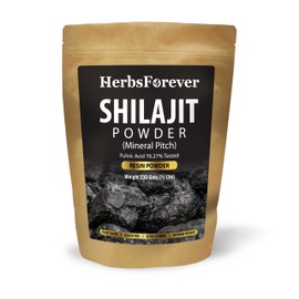 Herbsforever Shilajit Powder Mineral Pitch Antioxidant General Wellness Concentrated Extract 6:1 8.11 oz 230 GMS