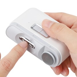 Automatic Nail Clipper, Electric Baby Safety Fingernail Cutter, 2 in 1 Nail Trimmer Nail File Automatic Grinding, Gift for Caregivers, Elderly, Children, Care Communities