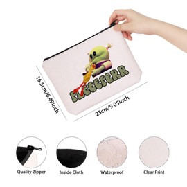 TSOTMO Funny Meme Gift Fleeeferr Makeup Bag Wonderful Girl Gift Cartoon Princes Gift for Mom Sister (Fleeeferr Bag CA)