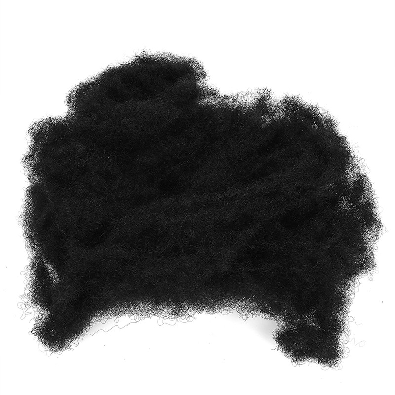 Afro Bun Puff Hair Bun Soft Afro Curly Hair Wigs
