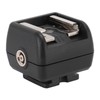 Flash Hot Shoe Adapter with PC Port for Nikon for