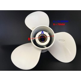 ITACO YAMASCO 11 5/8x11 G Boat Aluminium Propeller For Yamaha Outboard 40HP 50HP 55HP 60HP Motors 69W-45947-00-00 69W-45947-00-EL 663-45947-02-EL 663-45947-02-36 663-45947-01-36 11.625x11