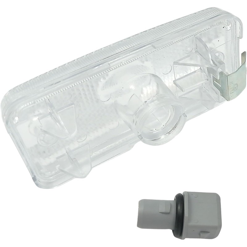 Generic 2 x Side Marker Lights Truck White Reflector Left