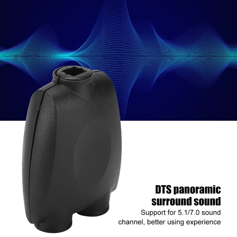 2PCS SPDIF Square Port Optical Fiber 1 Input 2 Output