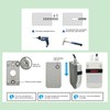 10‑30V Wall Mounted Multi Element Transmitter 485 Mode Temperature Humidity