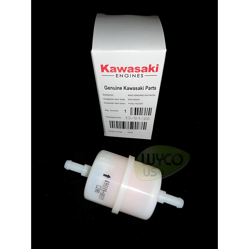Kawasaki (1) GENUINE KAWASAKI FUEL FILTER, BIGGER STYLE, 49019-0031, 490190031,