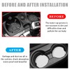 Car Cup Holder Coaster, 4PCS Universal Non-Slip Cup Holders Embedded