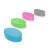 EZY DOSE Daily Oval Pill Case, Easy to Use Design,