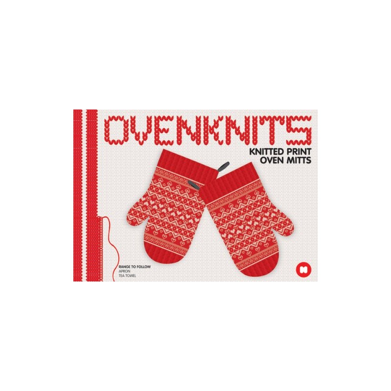 Ofenhandschuhe mit Norwegermuster