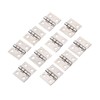 50pcs Dophee 8*10mm Flat Hinges Mini Hinges Wear Hinges Wooden