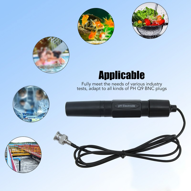 PH 201H Probe Sensor High Accuracy Laboratory Compound PH Electrode