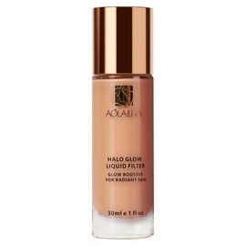 AOLAILIYA Natural Glow Liquid Filter, Face Complexion Booster For an All Day Radiant Glow Soft-Focus Look, Liquid Highlighter Primer, Glow Lotion, Vegan & Cruelty-Free (Light/Medium)
