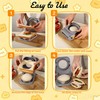 BANIC Upgraded Uncrustable Sandwich Cutter and Sealer,Circle Shape Large